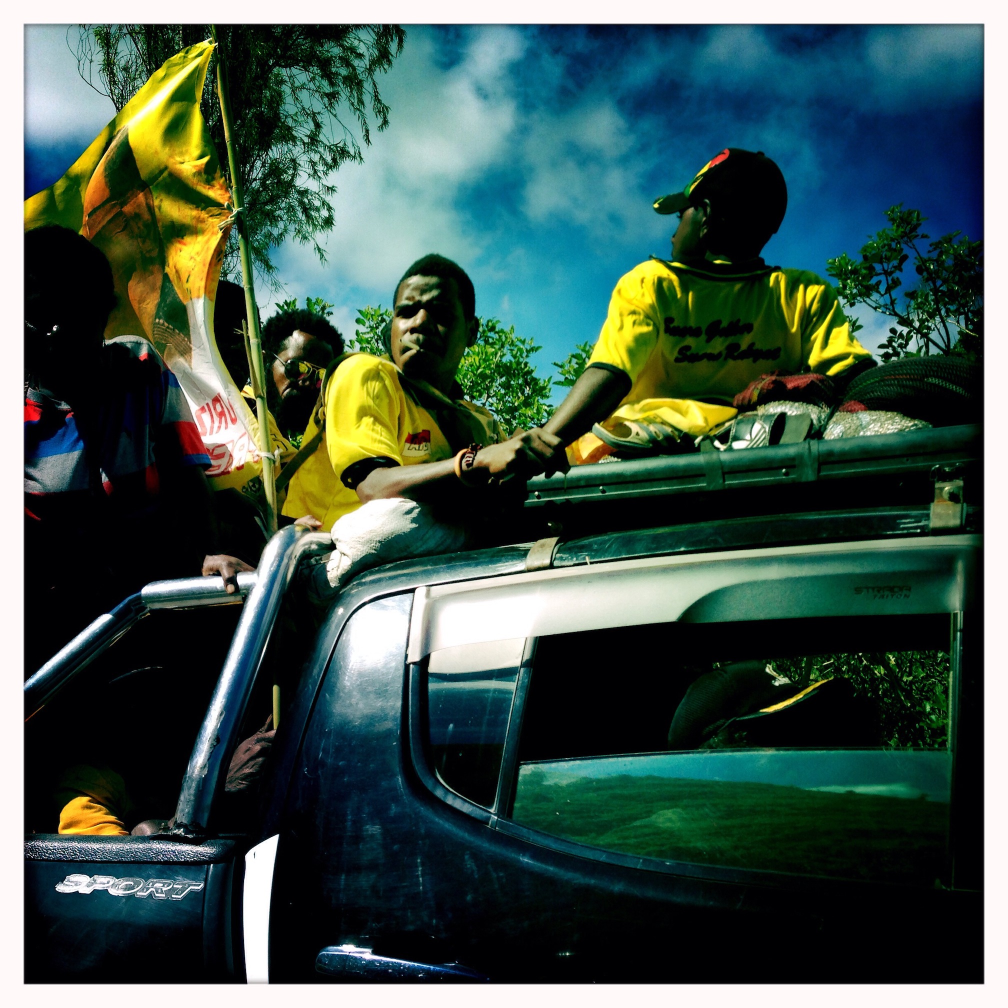 Golkar on the campaign trail in Jayawijaya - Bobby Anderson Mixed messages