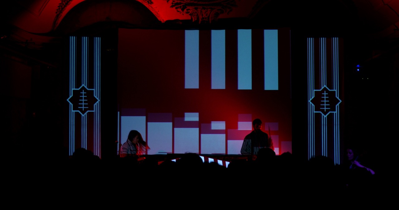 Nova and Grey in the show Hypnotica - Credit: Miguel-Edwards/Nova Ruth