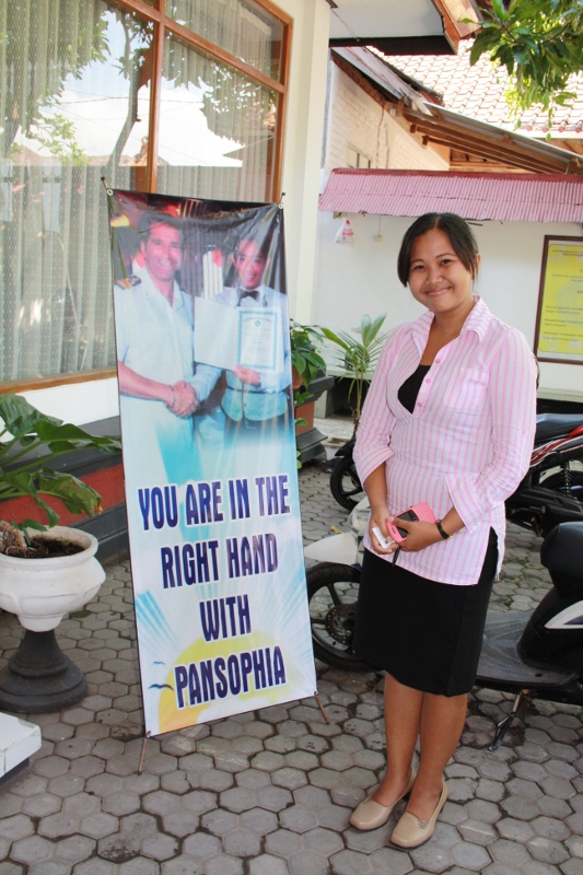 Cruise Ship Training College in Bali - Michelle Mansfield Nilan and Artini